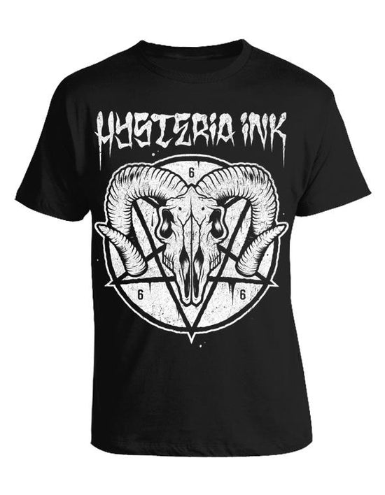 T-shirt unisexe Hysteria Ink 666Goat Ink