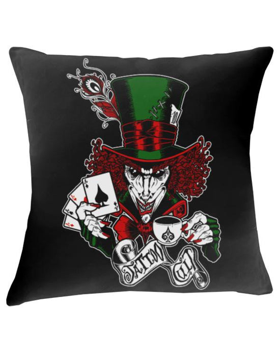 Housse de coussin 43x43 Tattoo Cult Mad Hatter Cult