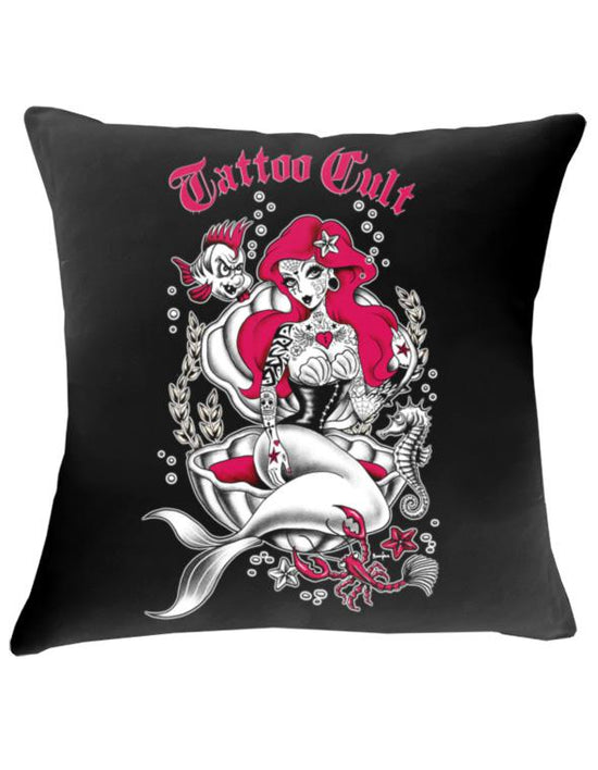 Housse de coussin 43x43cm Tattoo Cult Mermaid Cult