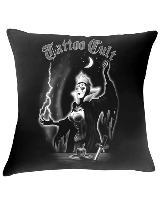 Housse de coussin 43x43cm Tattoo Cult Queen Devil cult