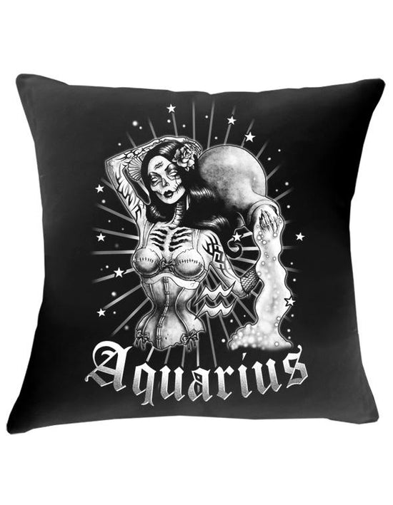 Housse de coussin 43x43cm Hysteria ink Verseau