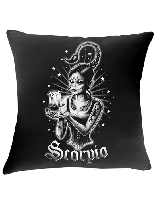 Housse de coussin 43x43cm Tattoo Cult Scorpio cult