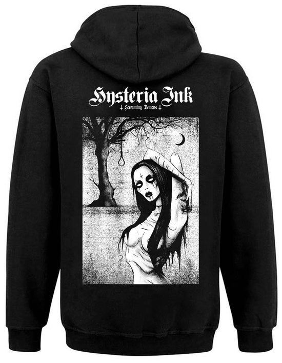 Sweat Zip Unisexe Hysteria Ink  X Screaming Demons Black Witch Ink