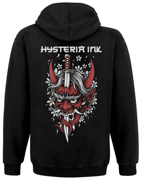 Sweat Zip Unisexe Hysteria Ink  Oni Sword Ink