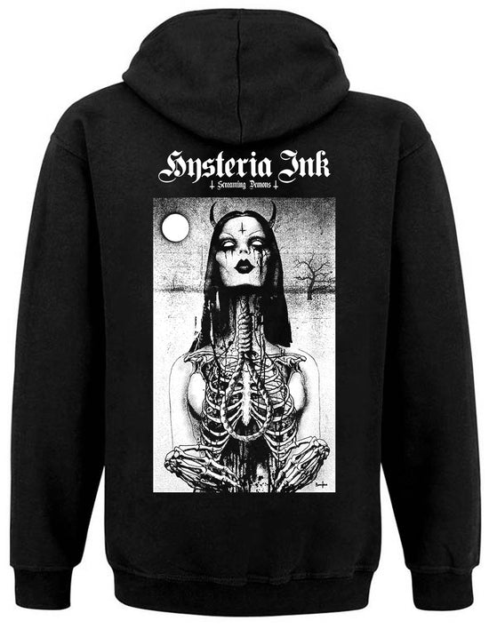 Sweat Zip Unisexe Hysteria Ink  X Screaming Demons Hanging Ink