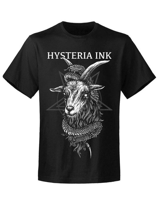 T-shirt unisexe Hysteria Ink  Goat Snake Ink