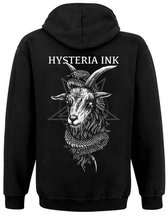 Sweat Zip unisexe Hysteria Ink  Goat Snake Ink