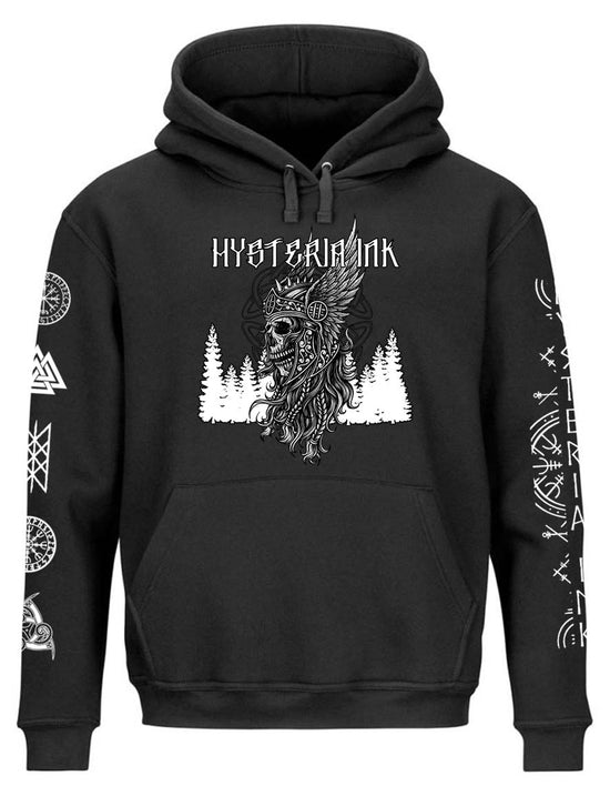 Sweat Capuche Unisexe Hysteria Ink helmet viking ink Nordic