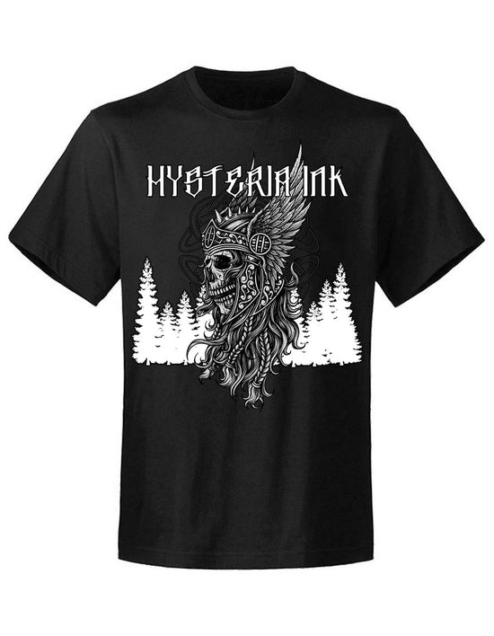 T-shirt unisexe Hysteria Ink  Nordic Viking Helmet