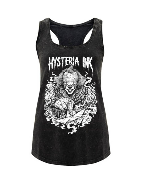 Debardeur Hysteria Ink Bio EP17 Noir Acide CLown Ink