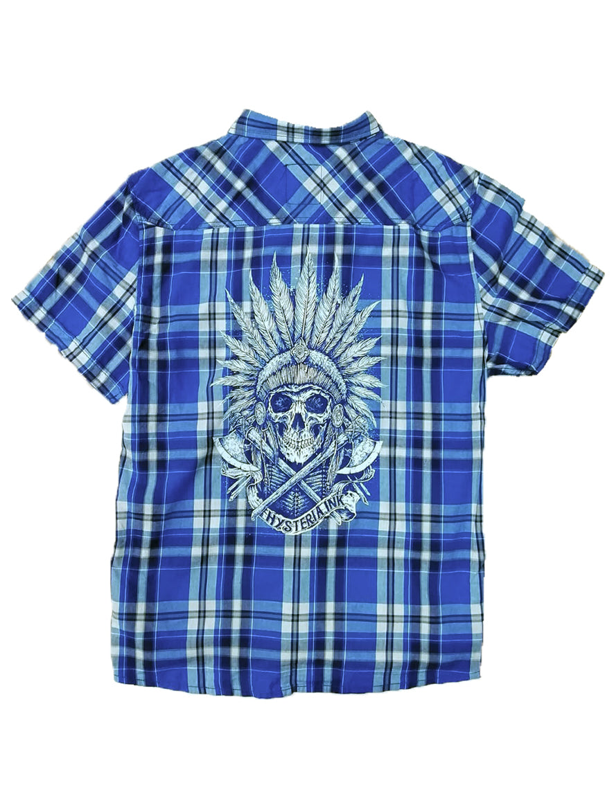 Chemise homme Manches Courtes Hysteria Ink  Indian Peace