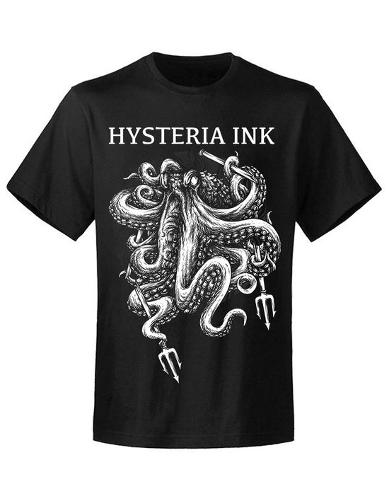 T-shirt unisexe Hysteria Ink  kraken Ink