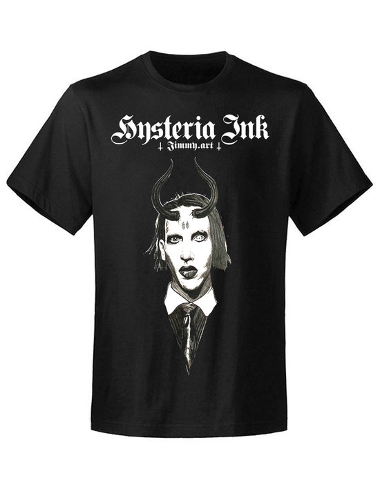 T-shirt unisexe Hysteria Ink  X Jimmy Art Marylin Ink