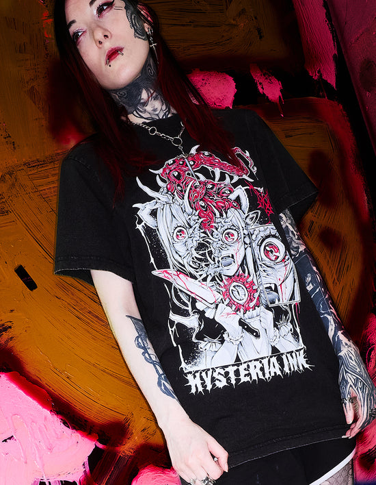 T-shirt unisexe Hysteria Ink Maya horror Ink