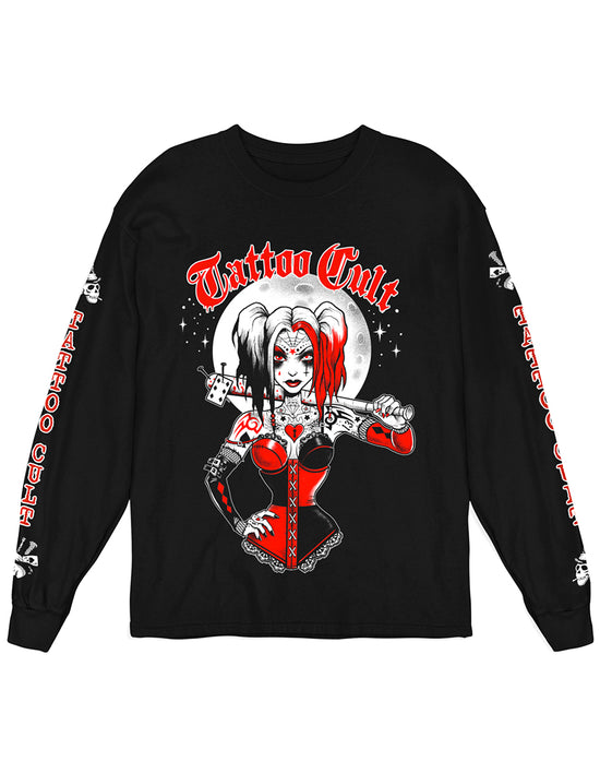 T-shirt manches longues Harley cult Tattoo Cult  printed sleeves