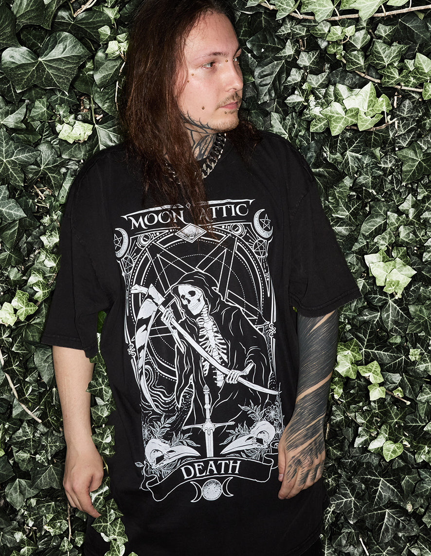 T-shirt unisexe Moon Attic Tarot The Death Attic