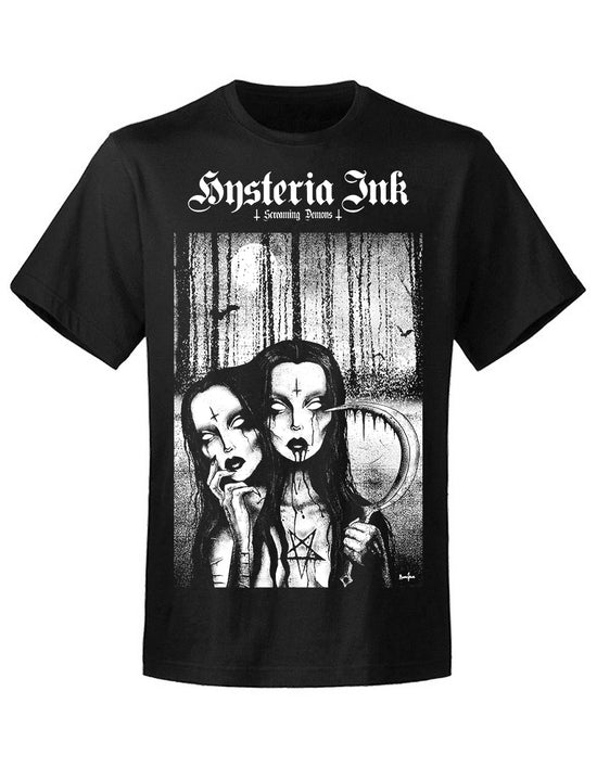 T-shirt unisexe Hysteria Ink  X Screaming Demons Scyth Ink