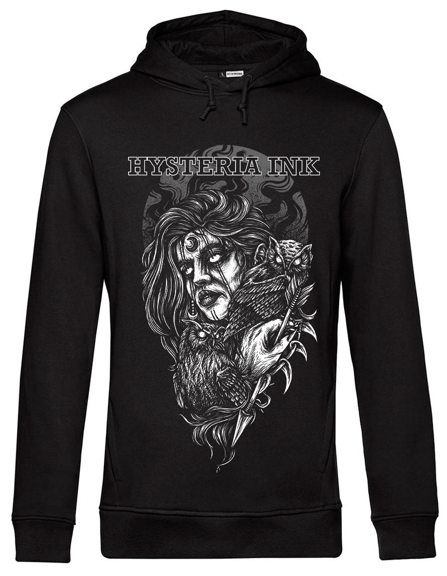 Sweat Capuche unisexe Sider Hysteria Ink  Women Owl Ink