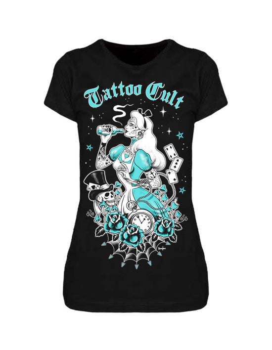 T-shirt femme T216 Tattoo Cult Alice Cult