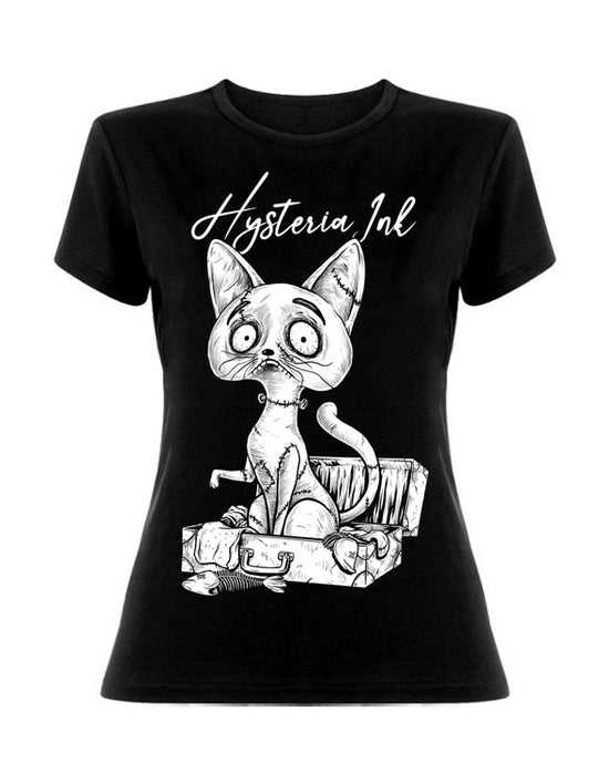 T-shirt femme Hysteria Ink Wants Cat Fish Ink