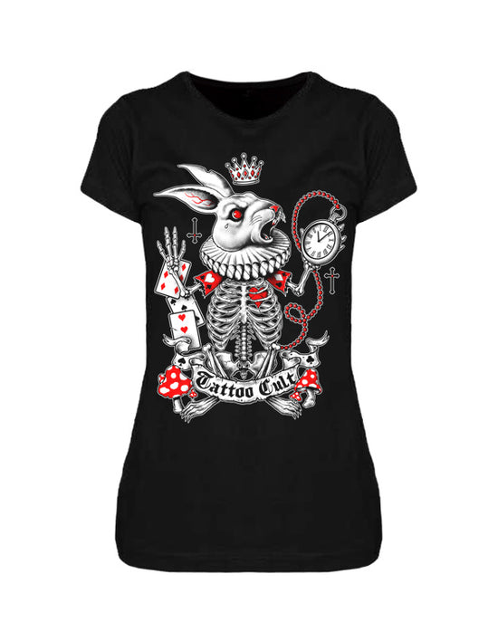 T-shirt femme T216 Tattoo Cult Rabbit Cult