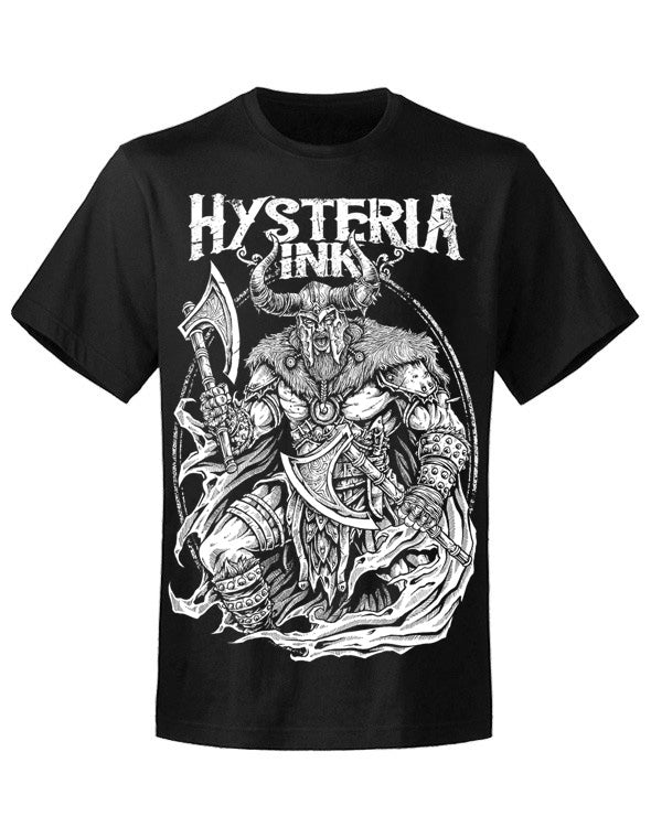 T-shirt unisexe Hysteria Ink Viking-Axes-Ink