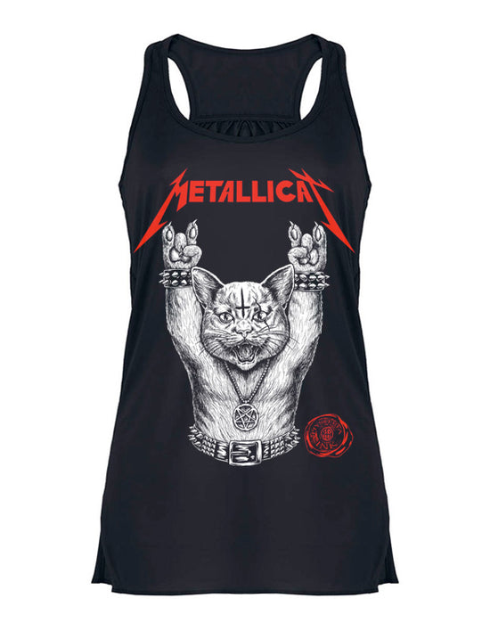 Debardeur femme Hysteria Ink Whistles Metallicat