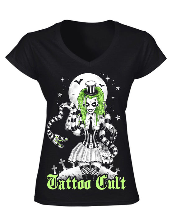 T-shirt Femme V Tattoo Cult BeetleCult