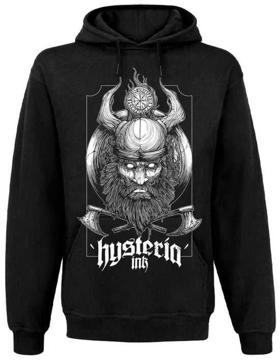 Sweat Capuche Unisex Hysteria Ink Viking 02 Ink