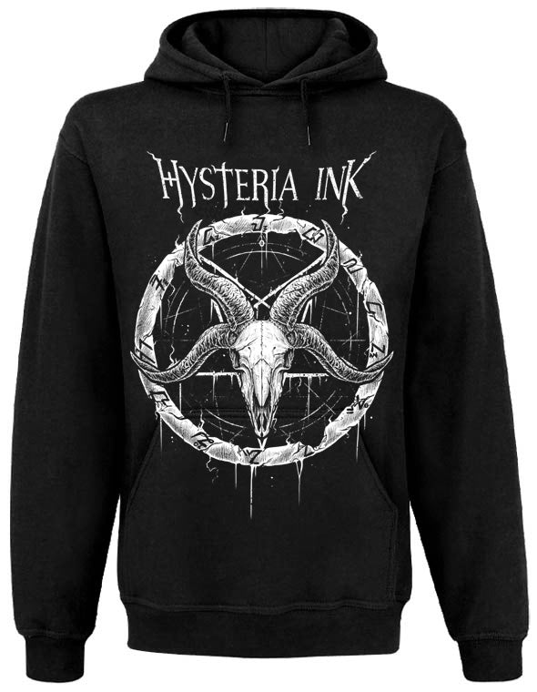 Sweat Capuche Unisex Hysteria Ink Bio Sider Pentagram Ink