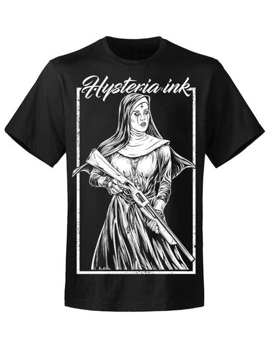 T-shirt unisexe Hysteria Ink Nonne 2 Ink