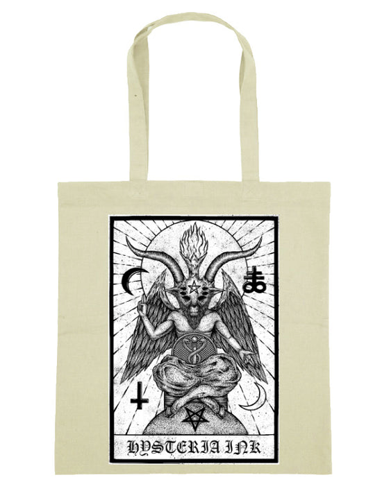 Sac Tote Bag  Hysteria Ink Baphomet Ink