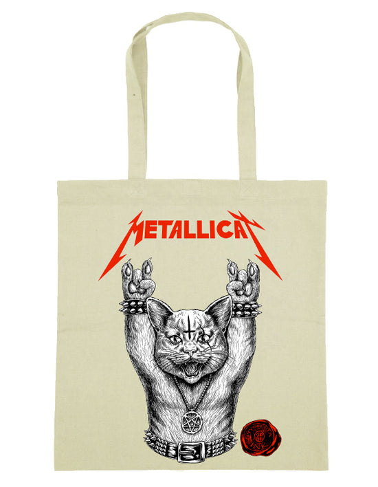 Sac Tote Bag  Hysteria Ink Metallicat