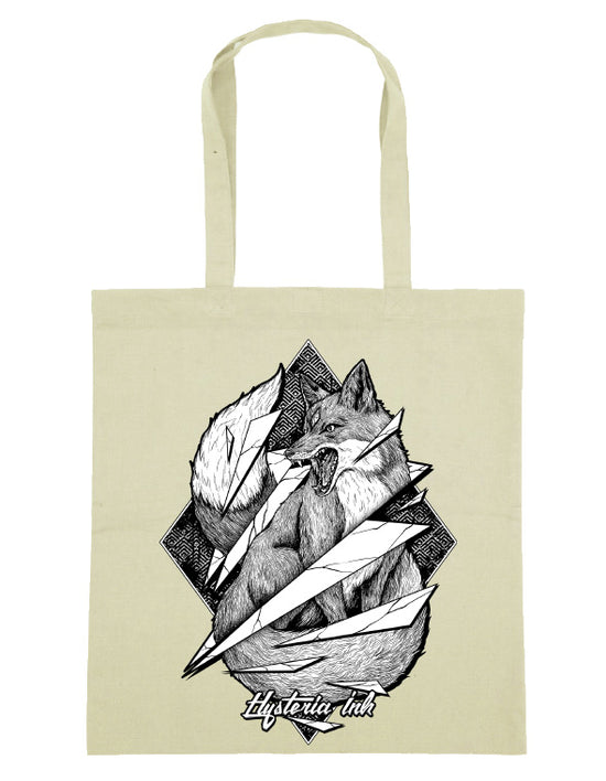 Sac Tote Bag  Hysteria Ink Fox Ink