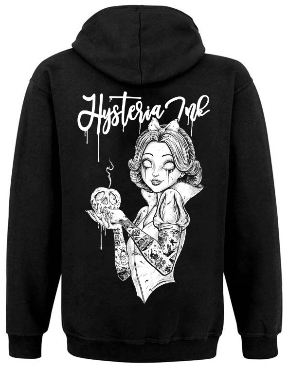 Sweat Zip Unisex Hysteria Ink Snow White Zombie Ink