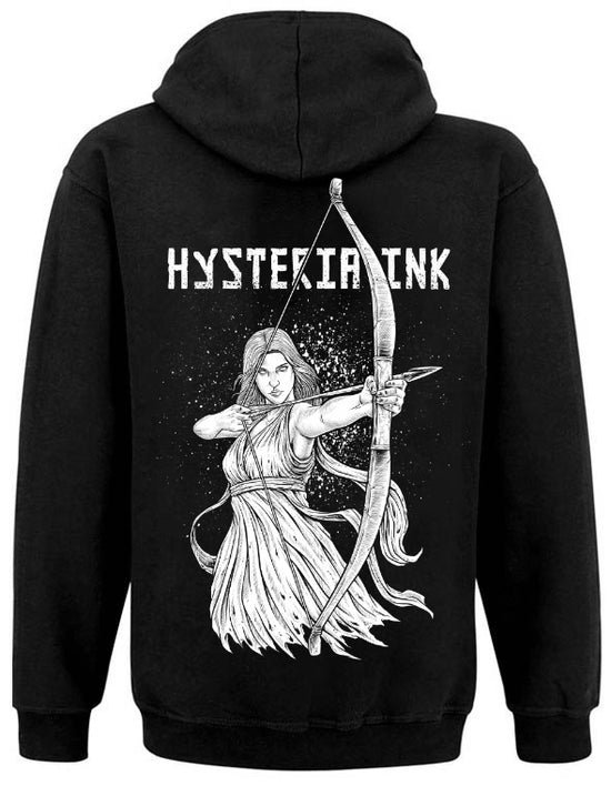 Sweat Zip Unisex Hysteria Ink Warrior woman Ink