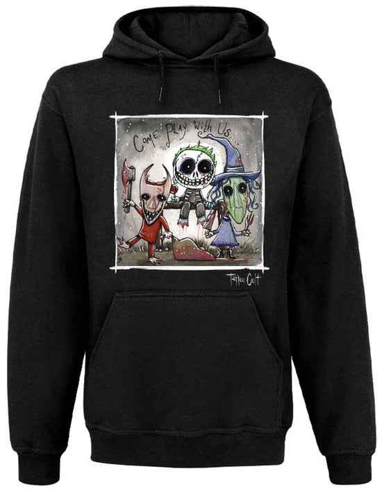 Sweat Capuche Unisexe Poche Kangourou Tattoo Cult  Monsters Cult