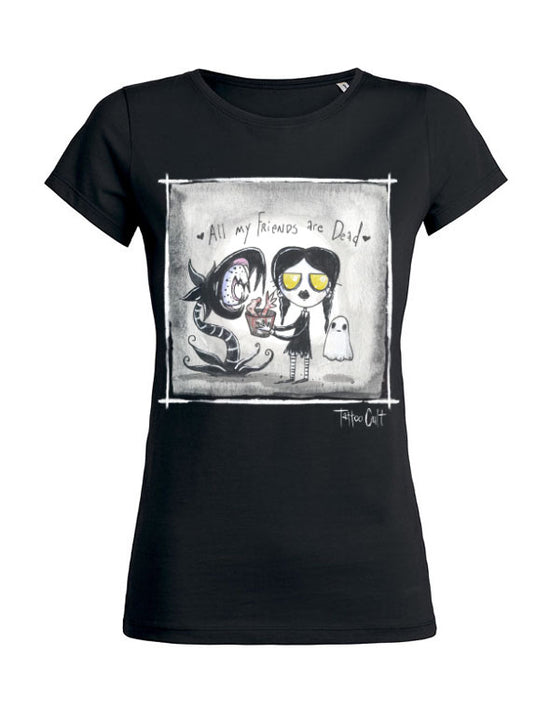 T-shirt femme Wants Tattoo Cult Elsa Goth Cult