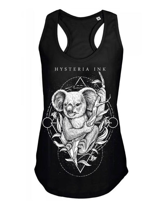 Debardeur femme Justin Hysteria Ink Koala Ink