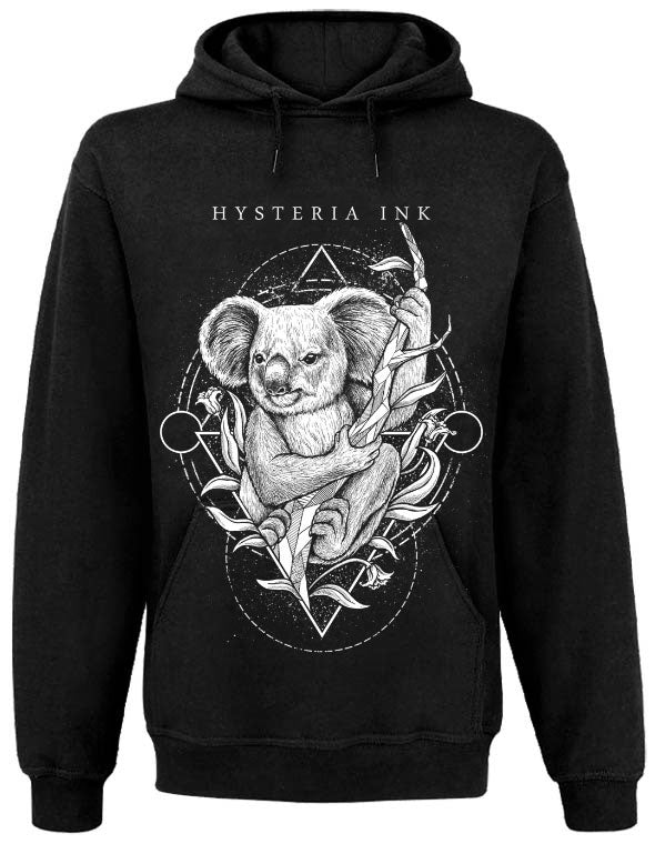 Sweat Capuche Unisexe Bio Sider Hysteria Ink Koala Ink