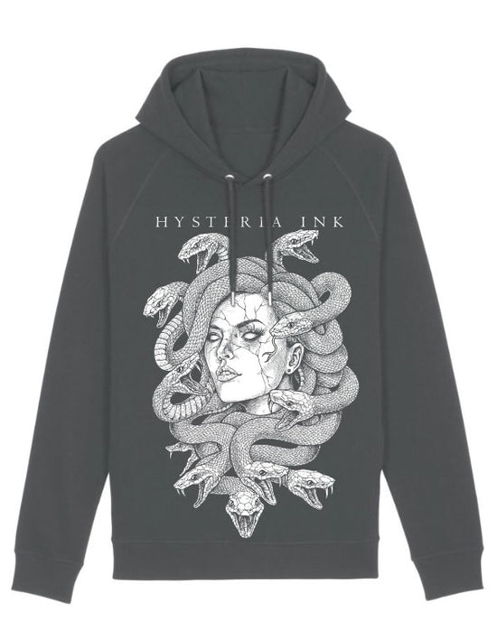 Sweat Capuche Hysteria Ink Medusa Ink Heather Grey