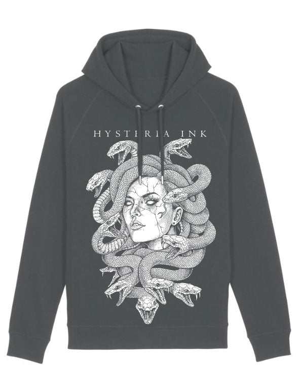 Sweat Capuche Hysteria Ink Medusa Ink Heather Grey