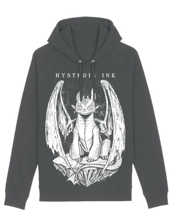 Sweat Capuche Hysteria Ink Hysteria Ink Dragon Ink Dark Heather Grey