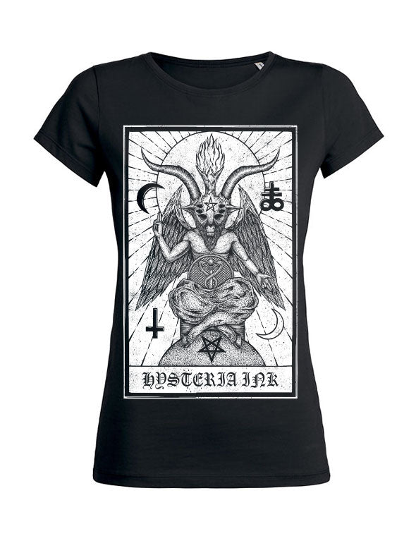 T-shirt femme Hysteria Ink Wants Baphomet Ink