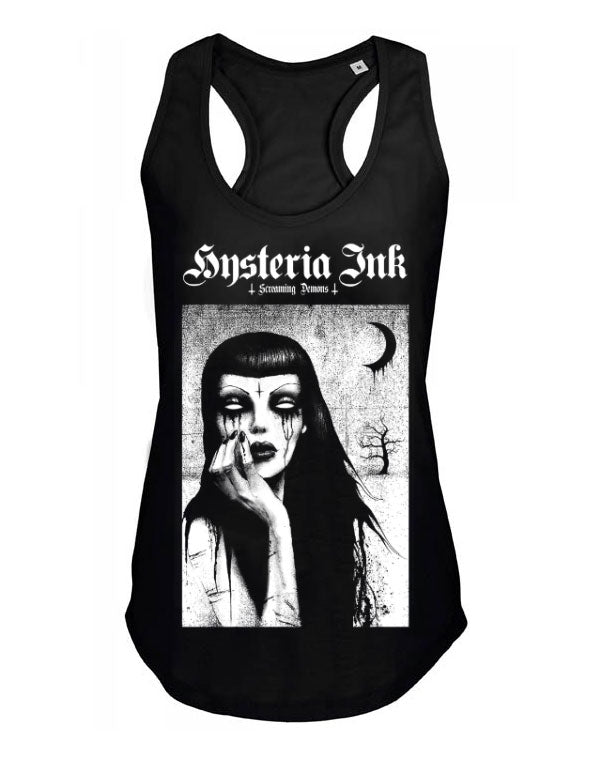 Debardeur femme Justin Hysteria Ink X Screaming Demons Sadness Ink