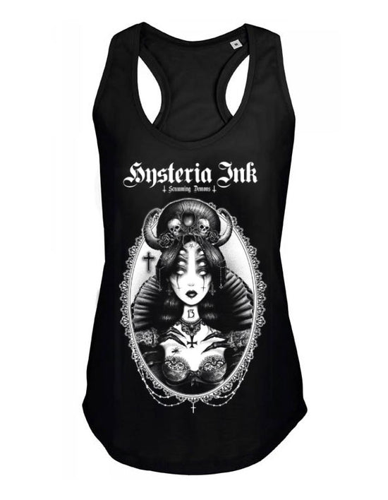 Debardeur femme Justin Hysteria Ink X Screaming Demons Thirteen Ink