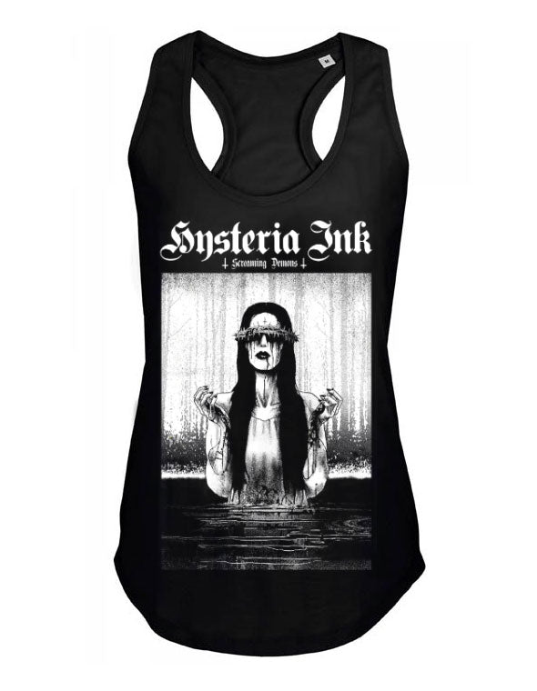 Debardeur femme Justin Hysteria Ink X Screaming Demons Darkness Ink