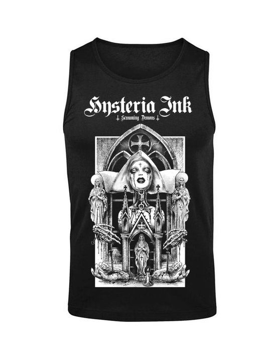 Debardeur homme Hysteria Ink X Screaming Demons The Temple InK