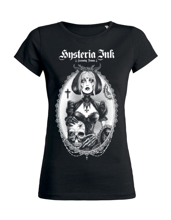 T-shirt femme Wants Hysteria Ink X Screaming Demons Dandy Ink