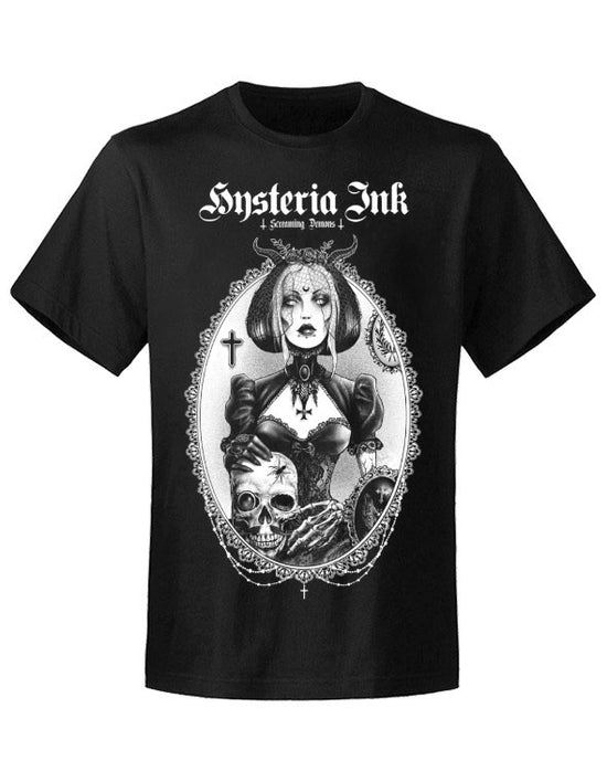 T-shirt unisexe Hysteria Ink X Screaming Demons Dandy Ink